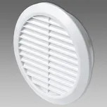 Mřížka větrací kruhová se síťovinou pr. 125 bílá