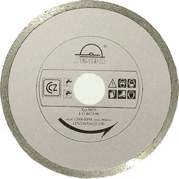 Řezný kotouč Kotouč diamantový celoobvodový H 115 mm, Sembo (Sembo)
