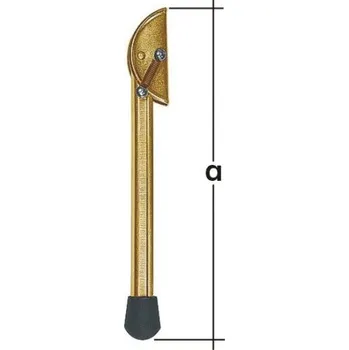 dveřní zarážka podpěra garážových dveří 350x17,0mm ST350 (Zarážka vratová dveřní garažových vrat)