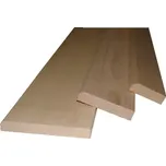 Dřevěný masivní bukový práh 90 x 10 x 2 cm