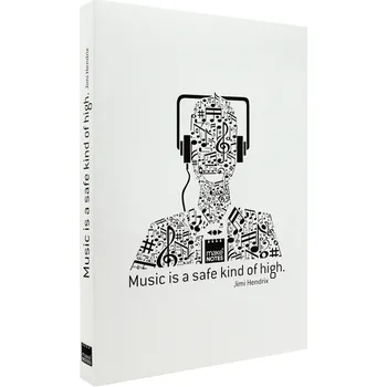 Hladký zápisník A4 Make Notes, 160 listů