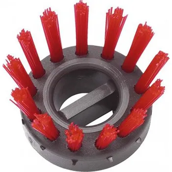 Kartáček k rohoži DOMINO červený