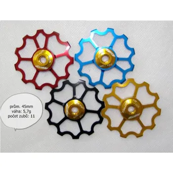 přehazovačka MORTOP PW1 Červená barva