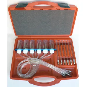 Sada nářadí Tester vstřikovačů - Common Rail, 6 adaptérů pro Bosch, 13 dílů, Triumf (Triumf - profi)