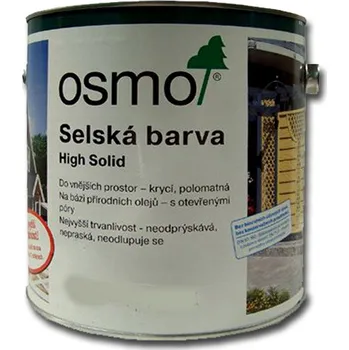 Mořidlo OSMO selská barva 2,5 L (Barva na dřevo pro fasády, zahradní domky, ploty)