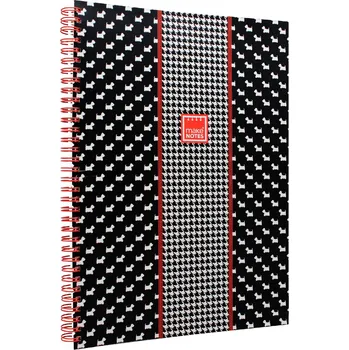 Blok MAKENOTES Poznámkový blok A4 DOG CHESS