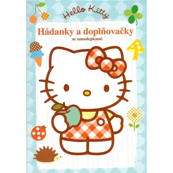 omalovánky Hello Kitty - Hádanky a doplňovačky se samolepkami