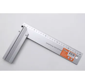 Úhloměr Úhelnice hliníková 250 mm, Work Plus (Work Plus)