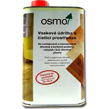 impregnace na dřevo Osmo 3087 vosková údržba čistící prostředek 1 L (regenerační na podlahy a nábytek )