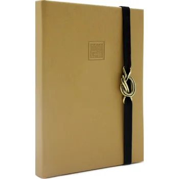 Zápisník MAKENOTES Zápisník A6 CLASSIC GOLD