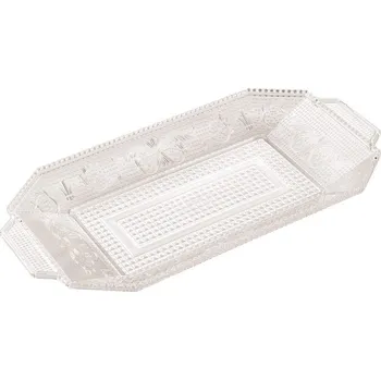 HEGA Podnos BANDEJA LUXE na zákusky/chlebíčky; 28,5x14,5x2,6 cm; plast