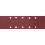Brusný papír 115x280mm, P40, 10 otvoru 5ks