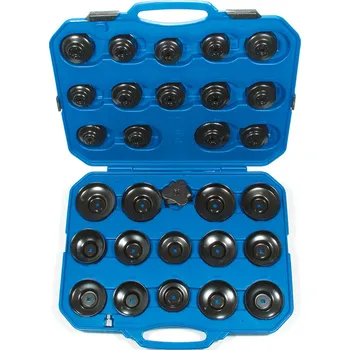 Sada nářadí Hlavice nástrčné 3/8", na olejové filtry, sada 30 dílů, tvrzené CrMo, Triumf (Triumf - profi)