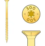 vrut tesařský 5 x 70 mm se zapuštěnou hlavou CSO5070 (Vrut do dřeva)