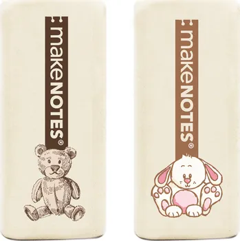 Pryž MAKENOTES Mazací guma BUNNY (2ks)