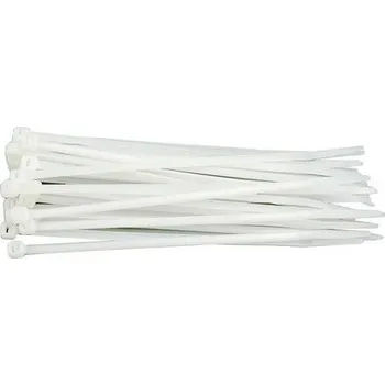 Stahovací páska Páska vázací bílá 4,8x200