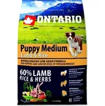 Ontario Puppy Medium Lamb/Rice