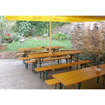 Zahradní sestava Pivní set smrk š.25/50x220cm 2+1