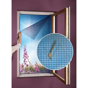 Síť proti hmyzu Síť do okna proti hmyzu a pylu 55x150cm