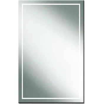Zrcadlo Zrcadlo koupelnové 40 x 60 cm s linkou na nalepení (Zrcadlo do koupelny, nástěnné, zrcadlo na stěnu, kosmetické)