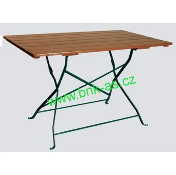 Zahradní stůl Klasik jasan 70x110 cm, skládací