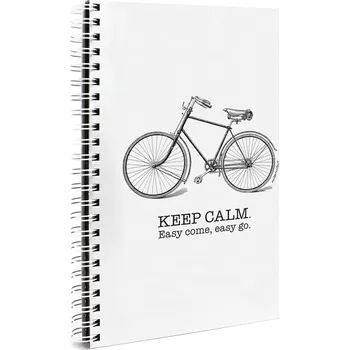 Zápisník MAKENOTES Záznamová kniha A4 BIKE