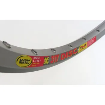Ráfek na kolo MAVIC X 317 Disc 36 děr, stříbrná barva