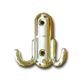 Věšák Půlvěšák 2108 zlatá (Věšák na šaty kabáty ručníky klíče)