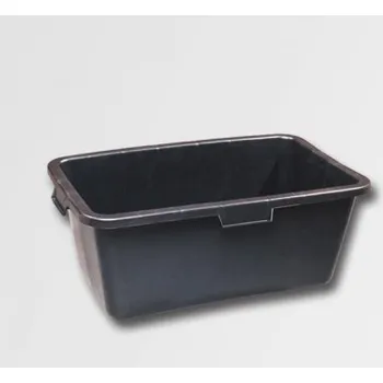 Malířská stěrka Nádoba zednická obdelníková, 40 l (maltovník, kalfas, nádoba na vodu)