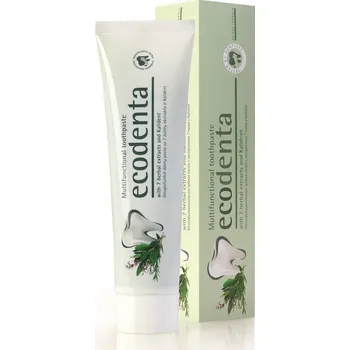 zubní pasta Ecodenta multifunkční zubní pasta s výtažky ze 7 bylin a Kalidentem