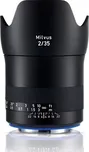 Zeiss Milvus 35 mm f/2 ZE pro Canon 