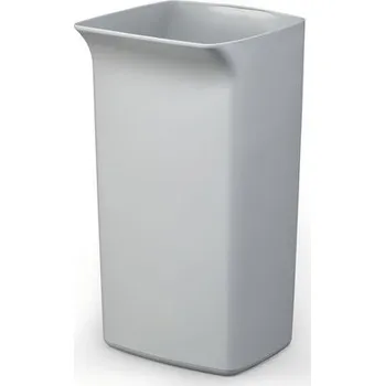 Odpadkový koš Koš DURABIN SQUARE 40 litrů - Šedý