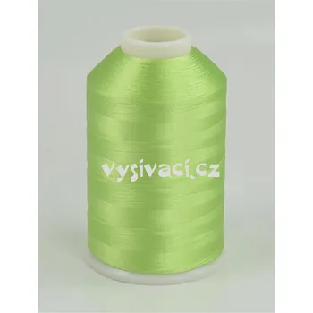 Nit vyšívací nitě zelená ROYAL C424 návin 5000m viskóza návin: 1 kón návin 5000m