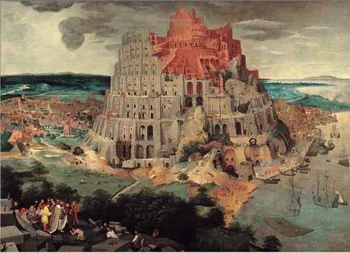 Puzzle Ricordi Arte puzzle Babylónská věž 1000 dílků