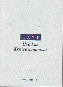 Úvod ke kritice soudnosti: Immanuel Kant