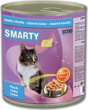 Krmivo pro kočku Smarty Cat Chunks rybí 810 g