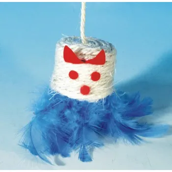 Hračka pro kočku Kocour na provázku sisal - hračka kočka