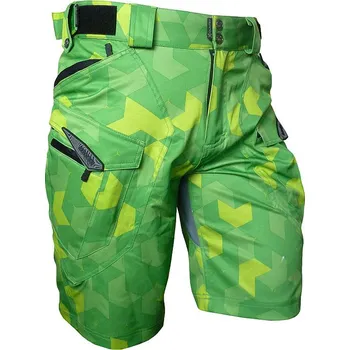 Cyklistické oblečení Kraťasy HAVEN Cubes NEO Green Velikost: S