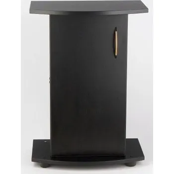 Koupelnový nábytek Skříňka oválná 50x30x70cm černá