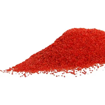 Dekorační štěrk červený 500g