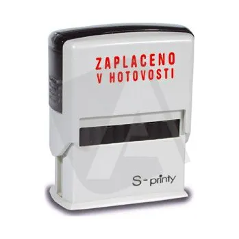 Trodat Razítko Trodat S Printy 4911 s textem ZAPLACENO V HOTOVOSTI
