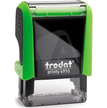 Razítko Trodat Razítko TRODAT Printy 4910, zelená, otisk max 26 × 9 mm