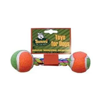 Hračka pro psa Činka se 2 tenisáky malá 18 cm