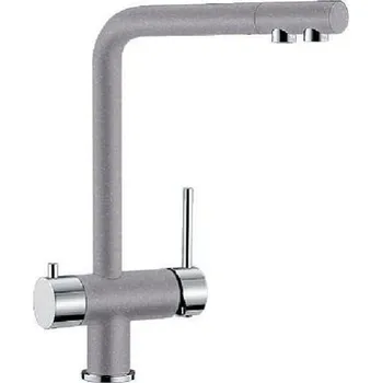 Vodovodní baterie BLANCO Fontas dřezová baterie na filtrovanou a užitkovou vodu aluminium/chrom 518504 free_store_pickup
