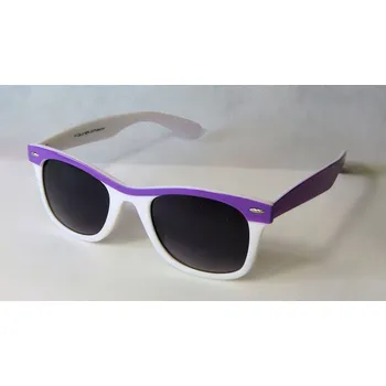 Sluneční brýle Sluneční brýle styl Wayfarer bílo/fialové