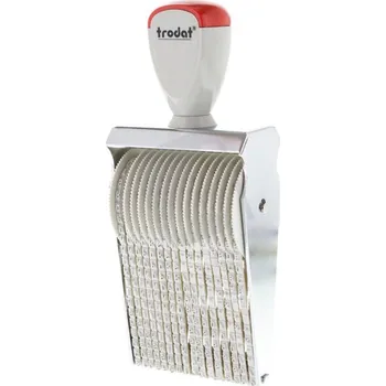 Trodat Alfabetické razítko 3/16, výška znaků 3 mm, 16 míst