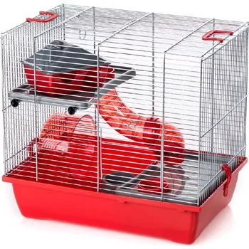 Klec GINO I chrom + vybavení