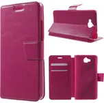 Koženkové pouzdro TVC WalletCase pro Huawei Y6 Pro/Huawei Enjoy 5 Barva: Růžová