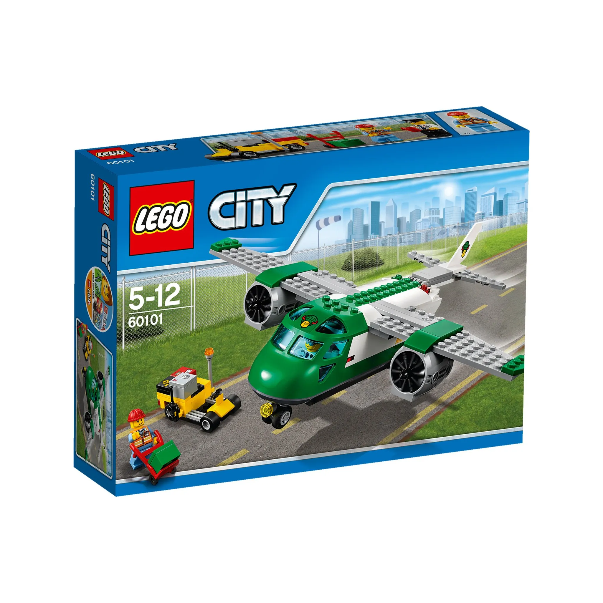 foto Stavebnice LEGO LEGO City 60101 Letiště nákladní letadlo