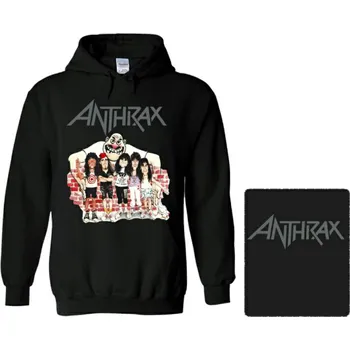 Pánská mikina mikina s kapucí Anthrax